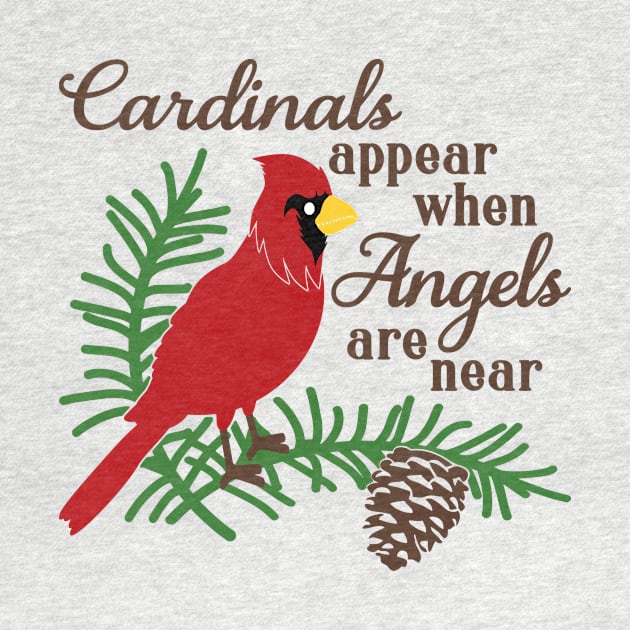 Cardinals appear when Angels are near by bloomnc